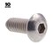 Prime-Line #8-32 Socket Head Cap Screw, Button, Plain Stainless Steel, 7/16 in Length, 10 PK 9168840 - alternate 3